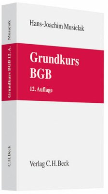 Cover Grundkurs BGB