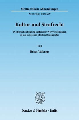 Kultur und Strafrecht.