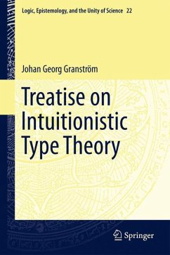Treatise on Intuitionistic Type Theory - Granström, Johan Georg