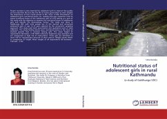Nutritional status of adolescent girls in rural Kathmandu