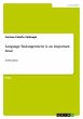 Language Endangerment is an Important... - Bild 1