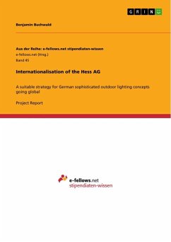 Internationalisation of the Hess AG - Buchwald, Benjamin