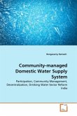Community-managed Domestic Water Supply System