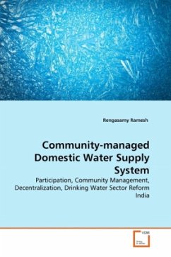 Community-managed Domestic Water Supply System - Ramesh, Rengasamy
