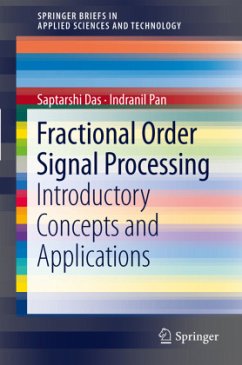 Fractional Order Signal Processing - Das, Saptarshi;Pan, Indranil