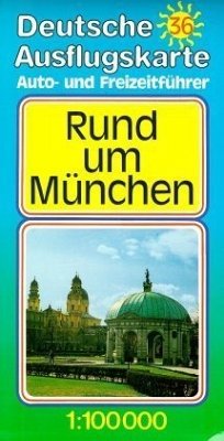 Cover Rund um München / Deutsche Ausflugskarte 36
