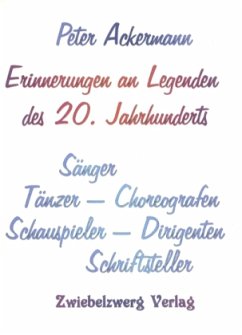 Cover Erinnerungen an Legenden des 20. Jahrhunderts