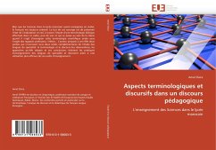 Aspects terminologiques et discursifs dans un discours pédagogique - Sfaira, Amal