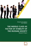 THE MIDDLE CLASS AS FACTOR OF STABILITY OF THE RUSSIAN SOCIETY