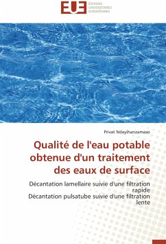 Qualité de l'eau potable obtenue d'un traitement des eaux de surface - NDAYIHANZAMASO, Privat