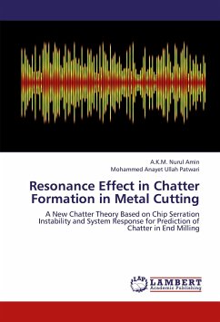 Resonance Effect in Chatter Formation in Metal Cutting - Amin, A. K .M. Nural;Patwari, Mohammed Anayet Ullah