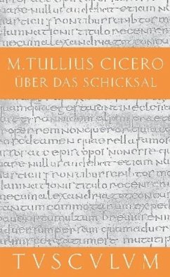Über das Schicksal / De fato - Cicero