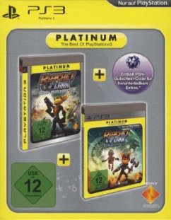 Rachet & Clank Twin Pack (A Crack in Time + Tools of Destruction) [Platinum]