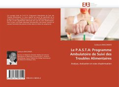 Le P.A.S.T.A: Programme Ambulatoire de Suivi des Troubles Alimentaires - BRACONNIER, Guillaume