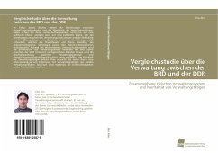 Vergleichsstudie über die Verwaltung zwischen der BRD und der DDR - Ahn, Jiho