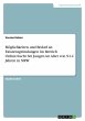 Möglichkeiten und Bedarf an... - Bild 1