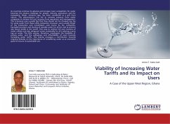 Viability of Increasing Water Tariffs and its Impact on Users - Kabo-bah, Amos T.