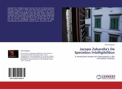 Jacopo Zabarella's De Speciebus Intelligibilibus