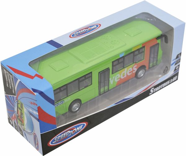 Speedzone Nahverkehrbus mit Rückzug