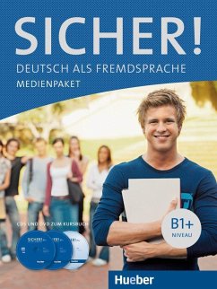 2 Audio-CDs und DVD zum Kursbuch / Sicher! B1+ - Perlmann-Balme, Michaela; Schwalb, Susanne