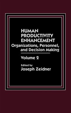 Human Productivity Enhancement - Zeider, Joseph