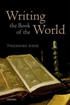 Writing the Book of the World - Sider, Theodore