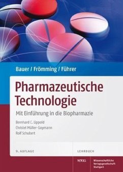 Lehrbuch der Pharmazeutischen Technologie