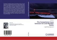 THE COMPETENCE ISSUE BETWEEN EU AND MEMBER STATES