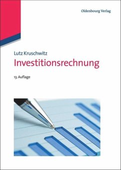 Investitionsrechnung - Kruschwitz, Lutz