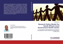 Cover Research Policy Model for South African Local Government Health Sector