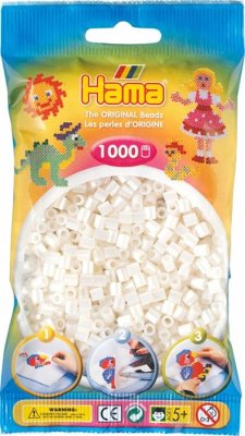 Hama® Bügelperlen Midi - Perlmutt 1000 Perlen