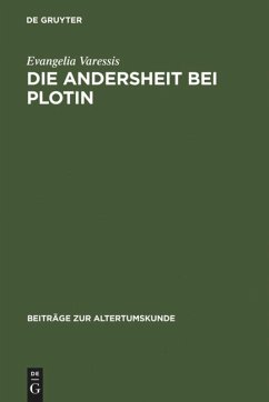 Die Andersheit bei Plotin - Varessis, Evangelia