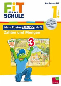 Mein Poster-Sticker-Heft. Zahlen und Mengen, 1. Klasse - Schwertführer, Sabine