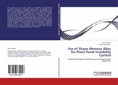 Use of Shape Memory Alloy for Plane Panel Instability Control