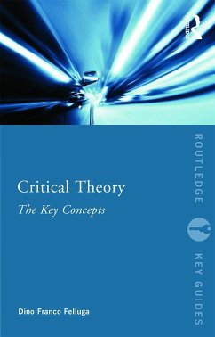 Critical Theory: The Key Concepts - Felluga, Dino
