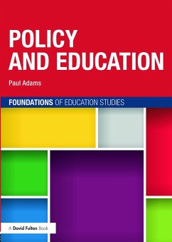 Policy and Education - Adams, Paul