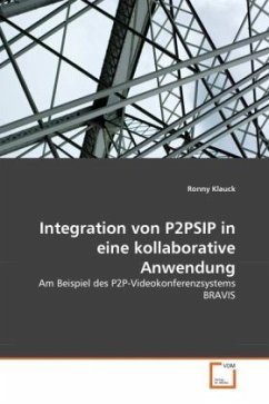 Integration von P2PSIP in eine kollaborative Anwendung - Klauck, Ronny
