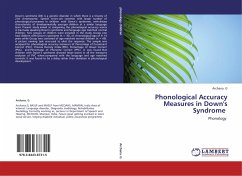 Phonological Accuracy Measures in Down's Syndrome