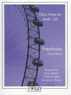 (Wcs)Class Notes for Math 125 Precalculus - Solheid, Ernie