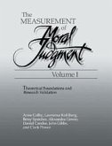 The Measurement of Moral Judgment 2 Volume Set