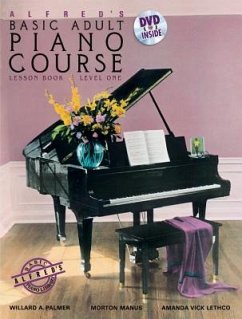 Alfred's Basic Adult Piano Course Lesson Book, Level One - Palmer, Willard A; Manus, Morton; Lethco, Amanda Vick