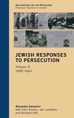 Jewish Responses to Persecution - Garbarini, Alexandra