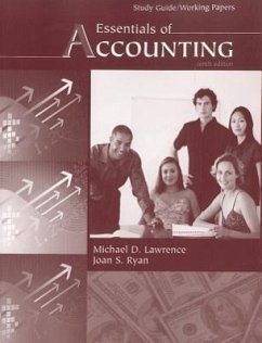 Essentials of Accounting Study Guide/Working Papers - Lawrence, Michael; Ryan, Joan