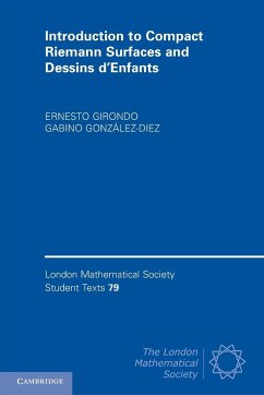 Introduction to Compact Riemann Surfaces and Dessins d'Enfants - Girondo, Ernesto; González-Diez, Gabino