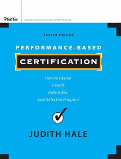 Performance-Based Certification - Hale, Judith
