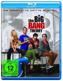 The Big Bang Theory - Die komplette dritte Staffel - 2 Disc Bluray - Johnny Galecki,Jim Parsons,Kaley Cuoco