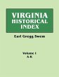 Virginia Historical Index. in Two... - Bild 1