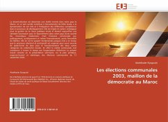 Les élections communales 2003, maillon de la démocratie au Maroc - Elyagoubi, Abdelkader