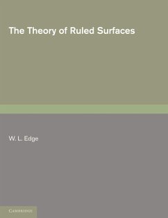 The Theory of Ruled Surfaces - Edge, W. L.