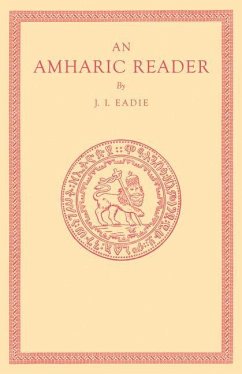 Cover An Amharic Reader